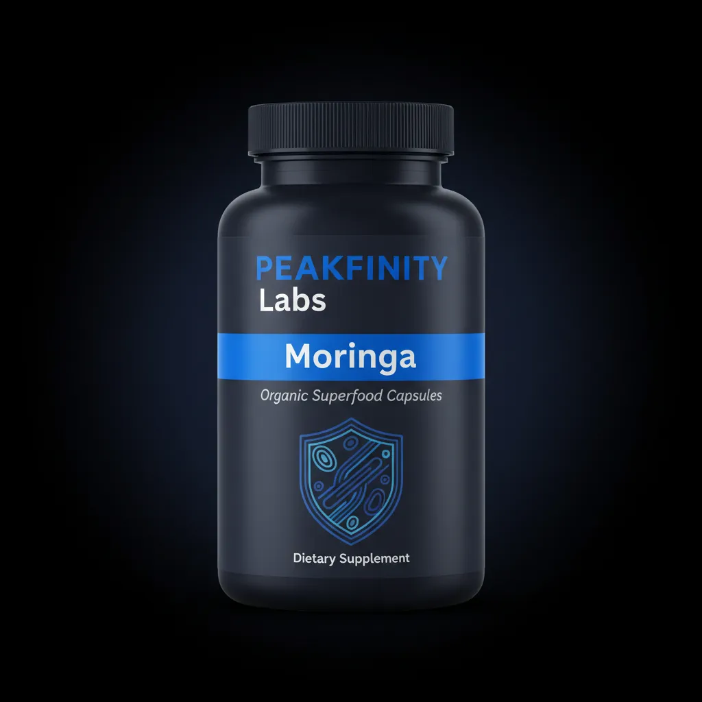 Moringa Capsules — front label