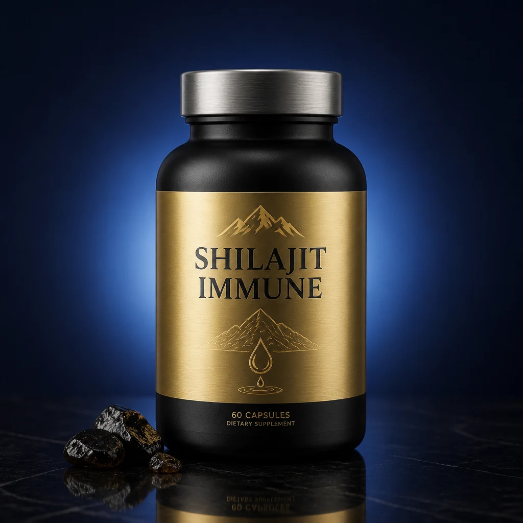 Multi-Botanical Immune Support Capsules with Shilajit & Black Seed Oil