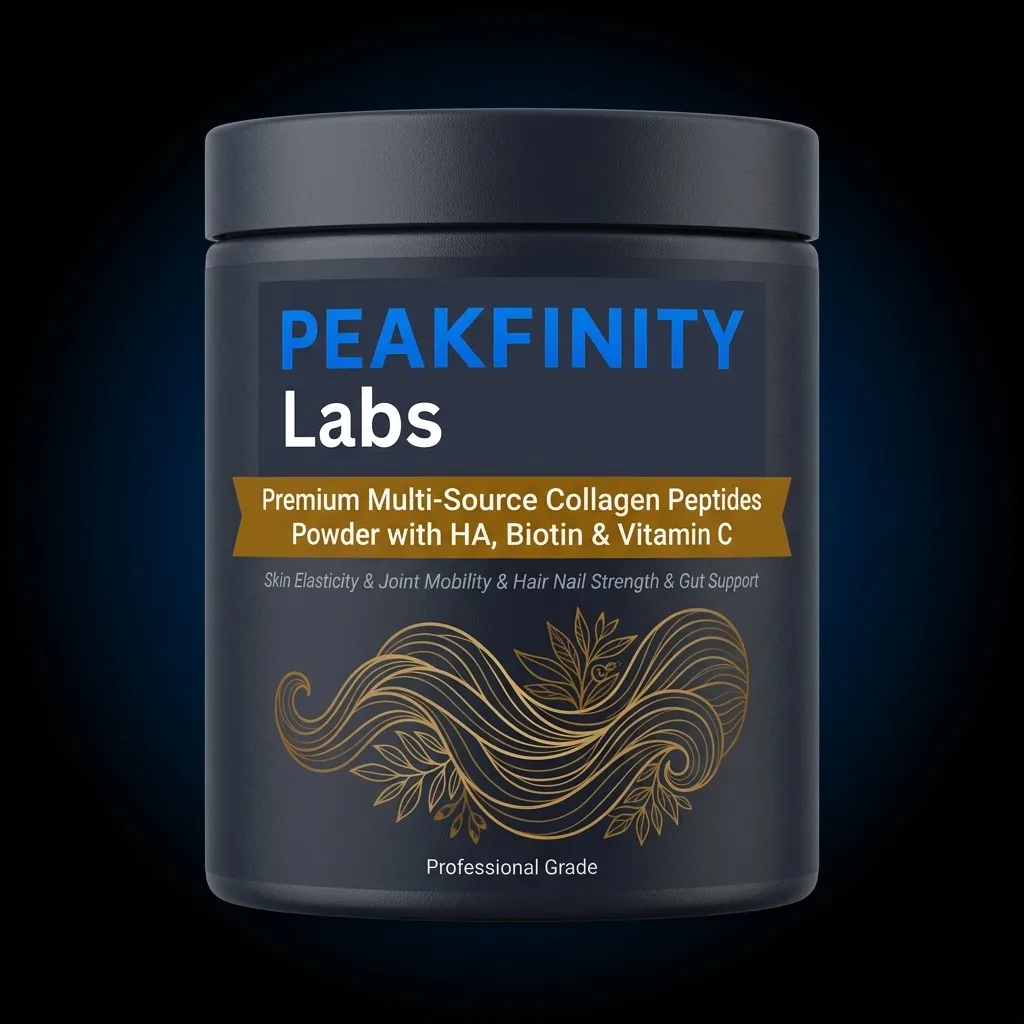 Premium Multi-Source Collagen Peptides Powder with HA, Biotin & Vitamin C