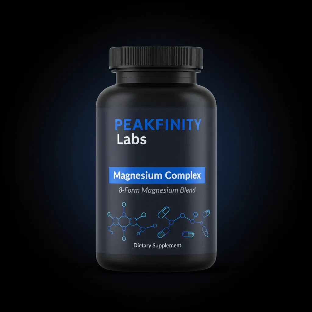 8-Form Magnesium Complex Capsules — front label