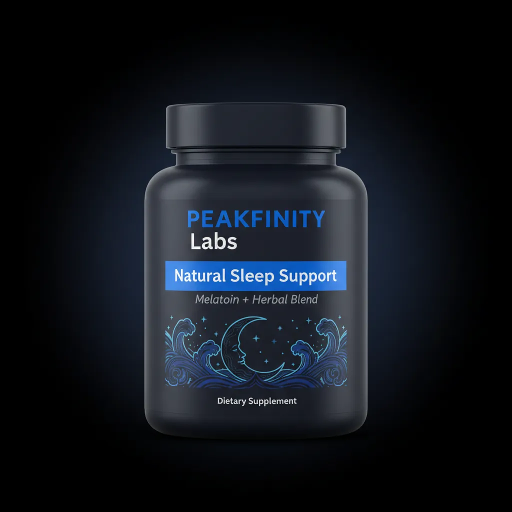 Natural Sleep Support Gummies — front label