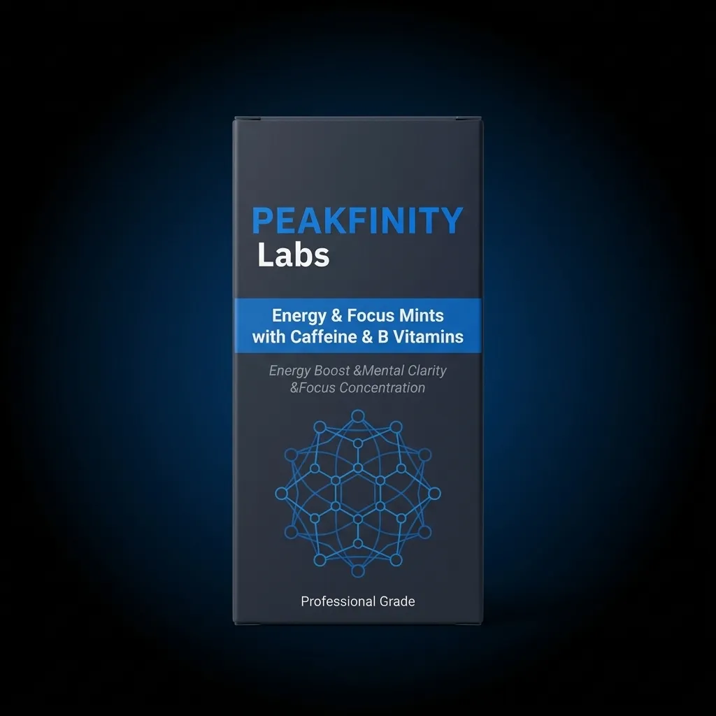 Energy & Focus Mints with Caffeine & B Vitamins