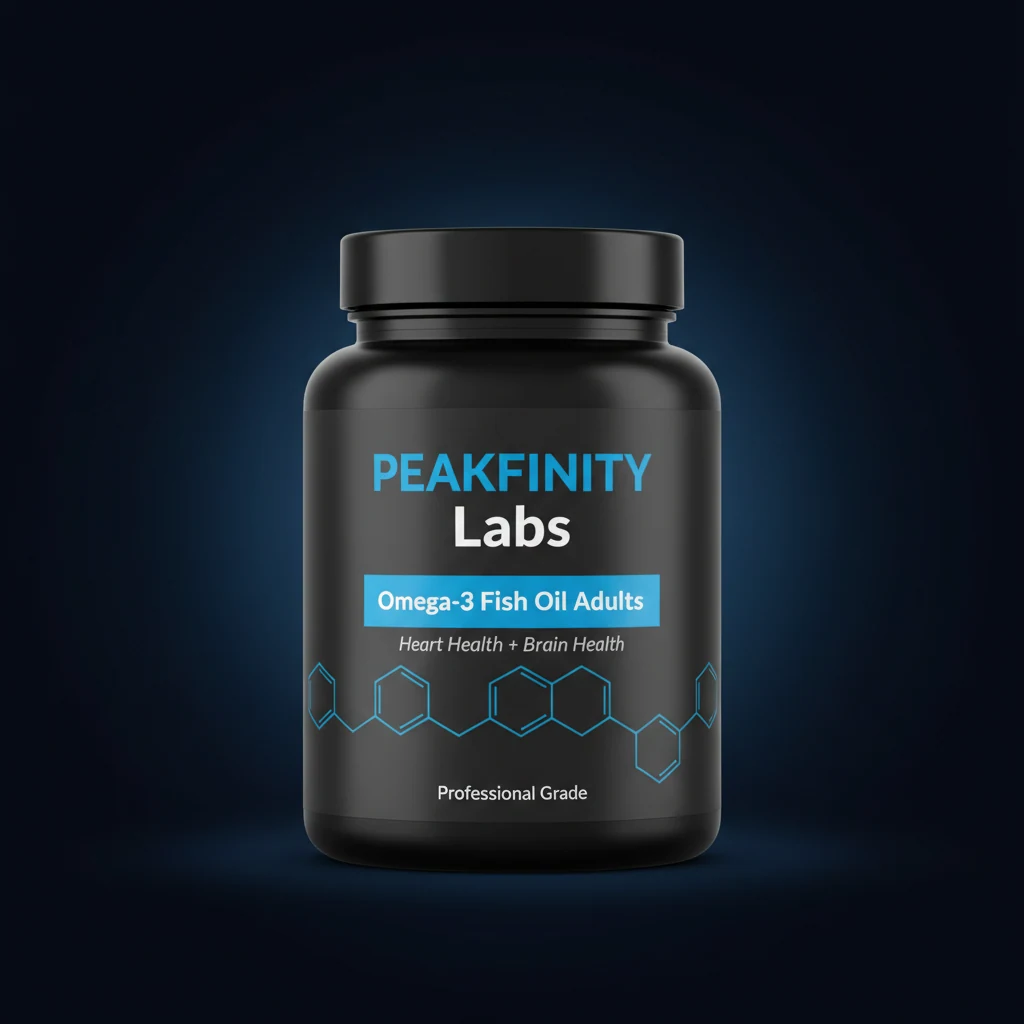 Omega-3 Fish Oil Gummies for Adults - Lemon