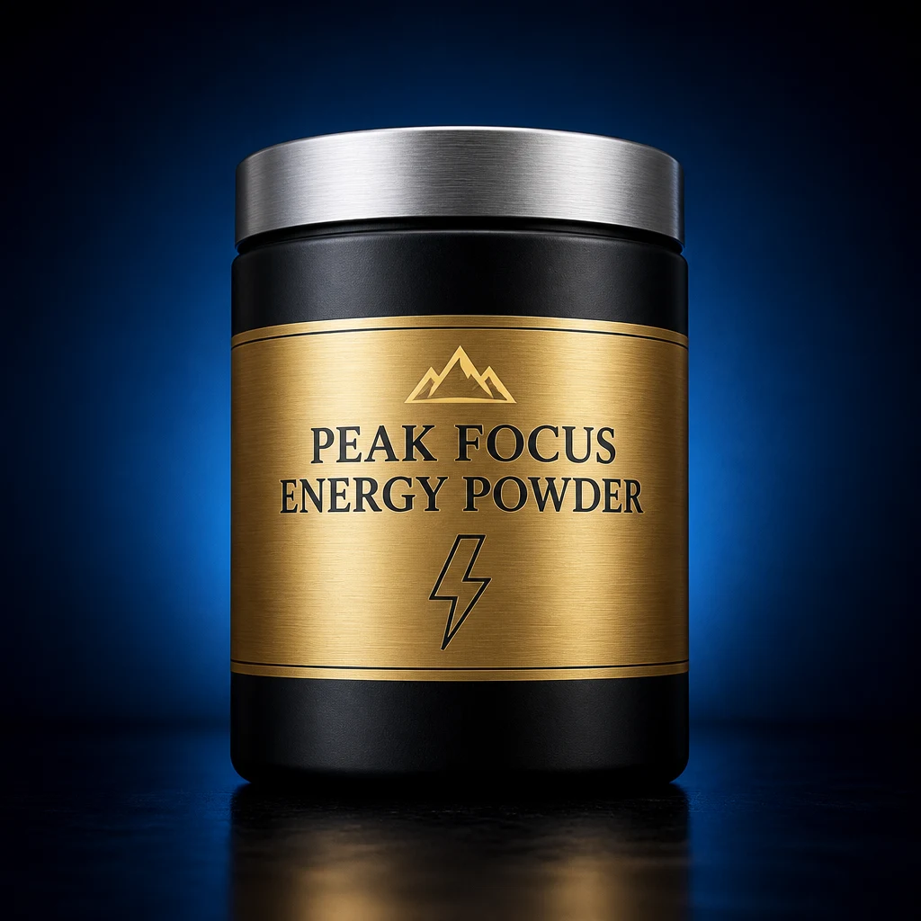 Peak Focus & Metabolic Energy Performance Powder