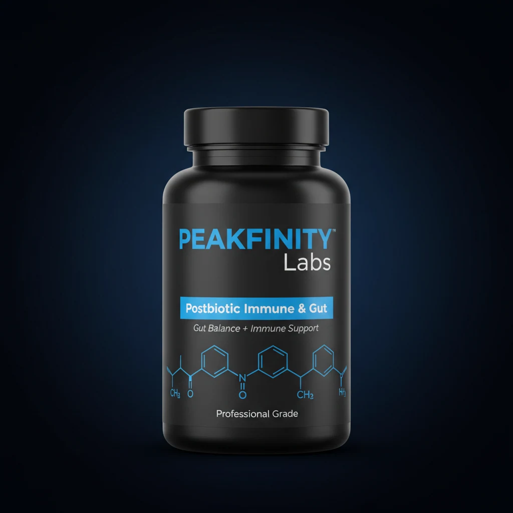 Postbiotic Immune & Gut Capsules with L. plantarum L-137