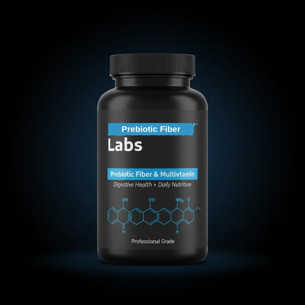 Prebiotic Fiber & Multivitamin Tablets