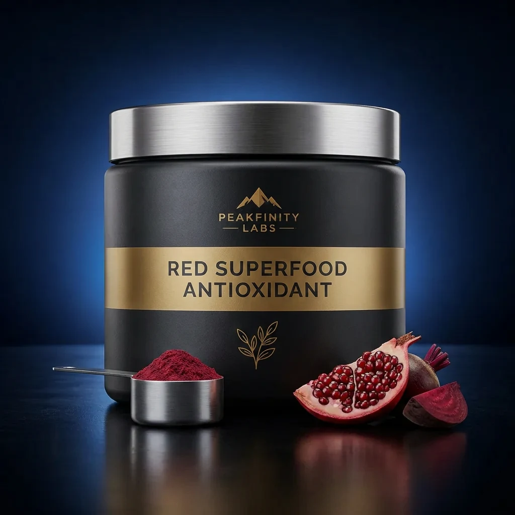 Red Superfood Antioxidant Powder with Pomegranate & Beet Root