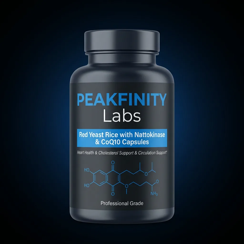 Red Yeast Rice with Nattokinase & CoQ10 Capsules