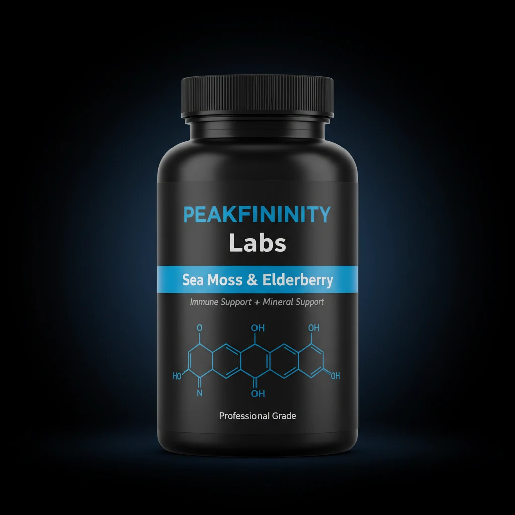 Sea Moss & Elderberry Immune Capsules
