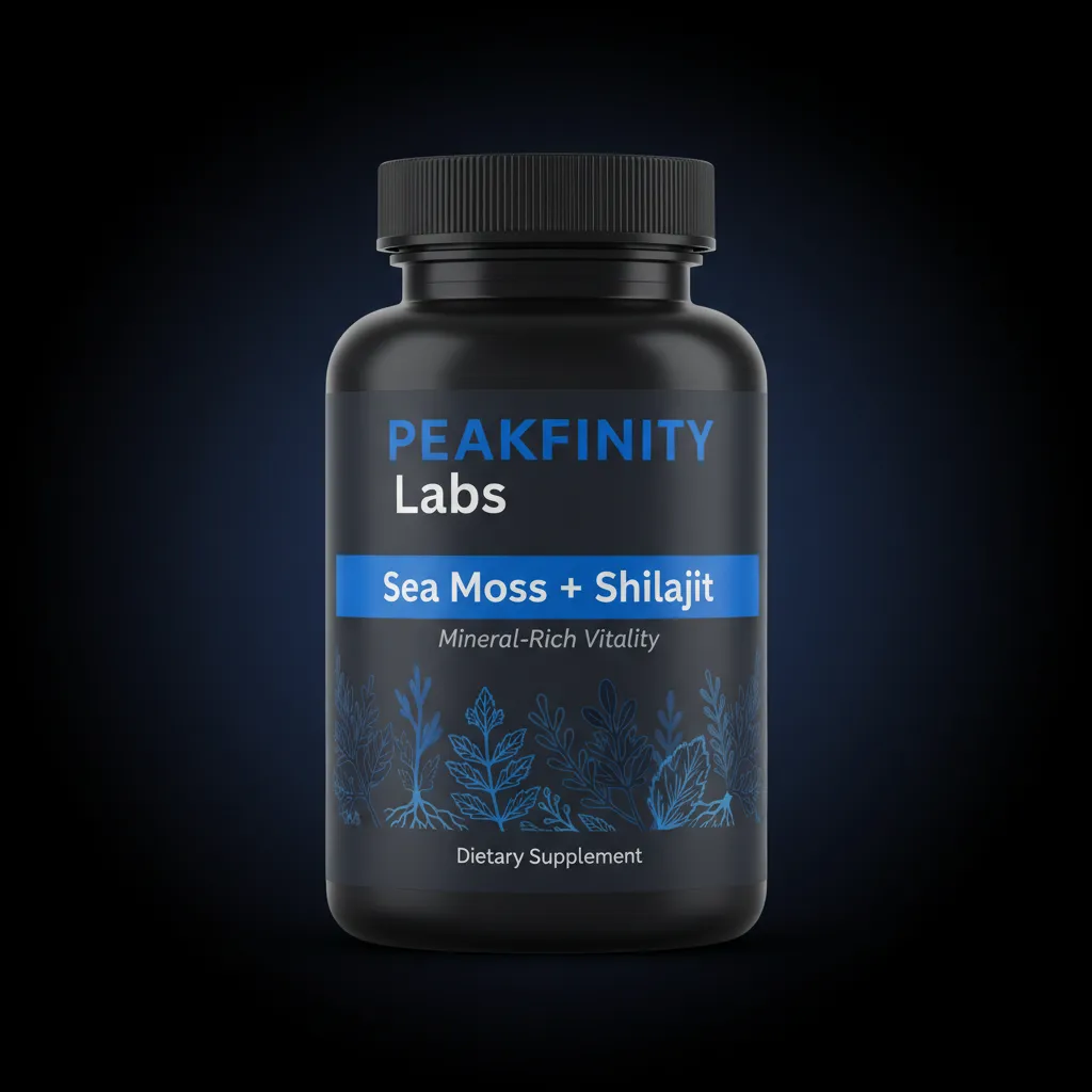 Sea Moss & Shilajit Multivitamin Capsules