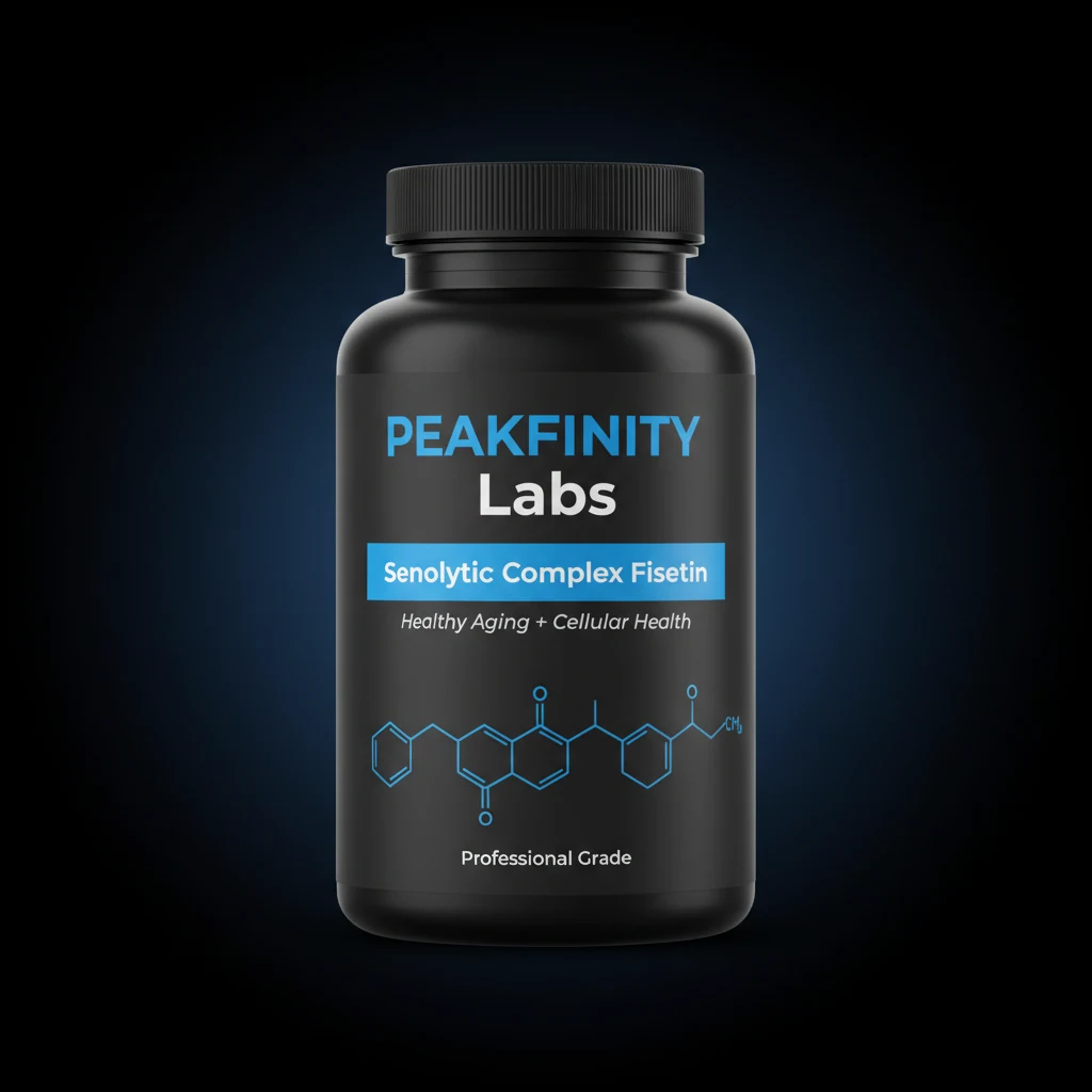 Senolytic Complex Capsules with Fisetin, Quercetin & Spermidine