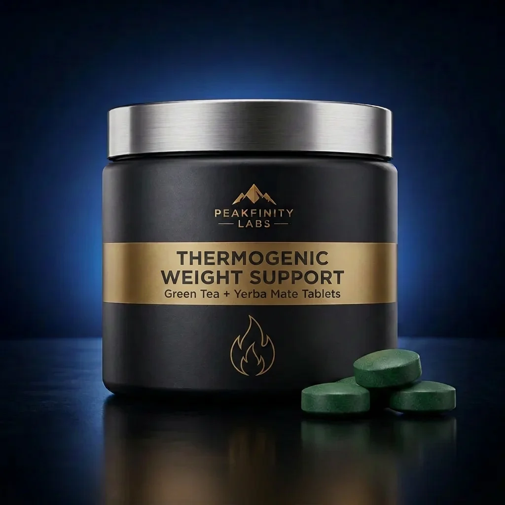 Thermogenic Support Tablets with Green Tea & Mate Leaf