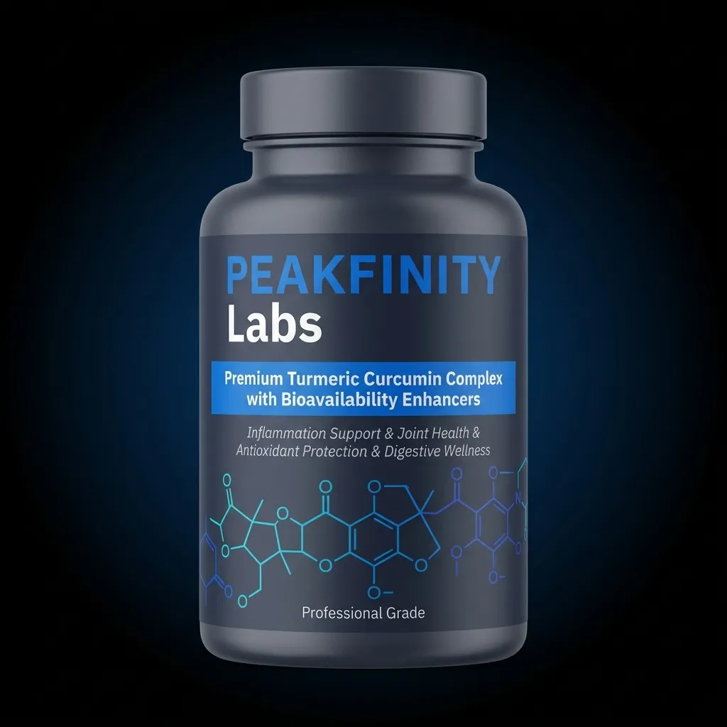 Premium Turmeric Curcumin Complex with Bioavailability Enhancers