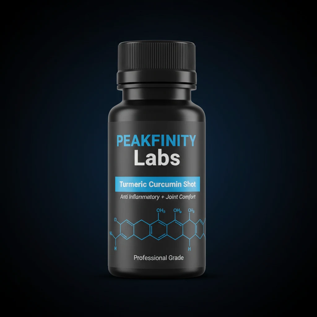 Turmeric Curcumin Liquid Shot with Ginger & Black Pepper