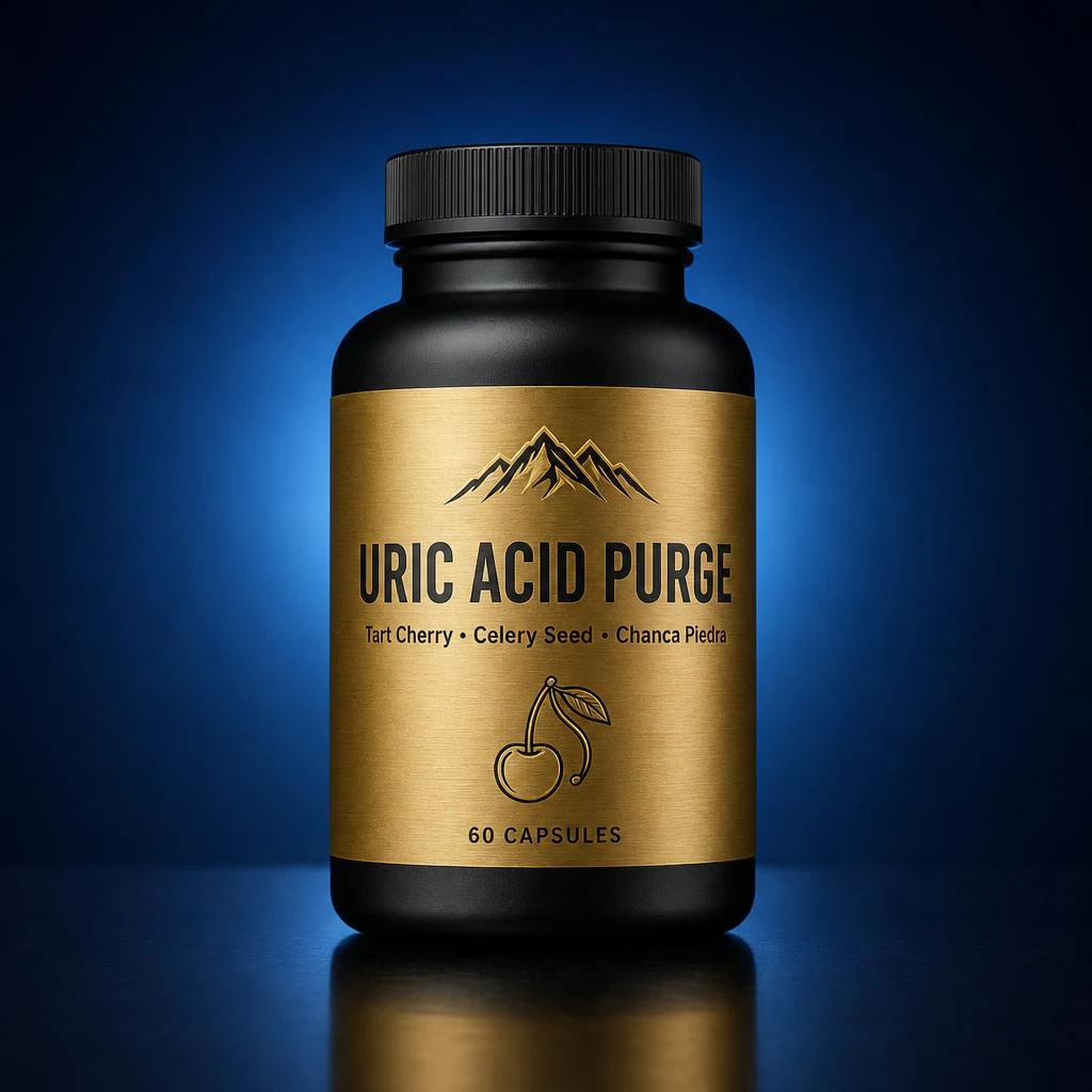 Uric Acid Purge & Joint Comfort Capsules with Tart Cherry