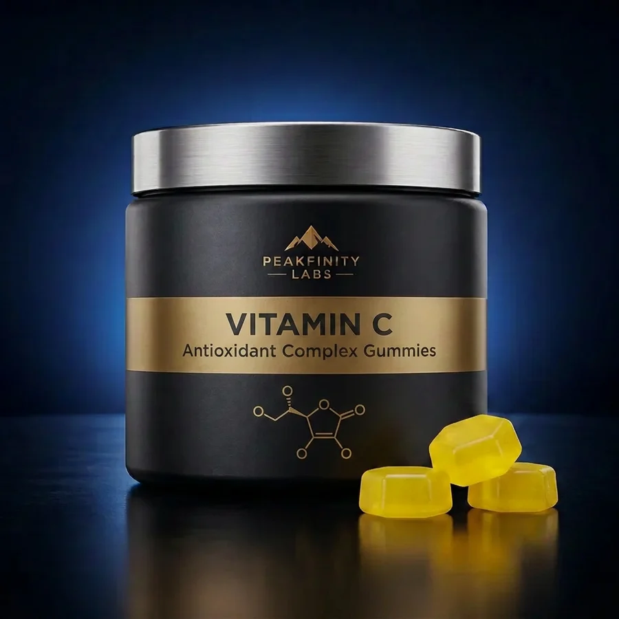 High-Potency Vitamin C & Antioxidant Complex Gummies