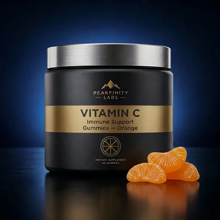 Vitamin C Immune Support Gummies - Natural Orange Flavor