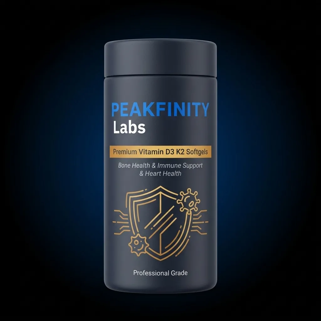 Premium Vitamin D3 K2 Softgels