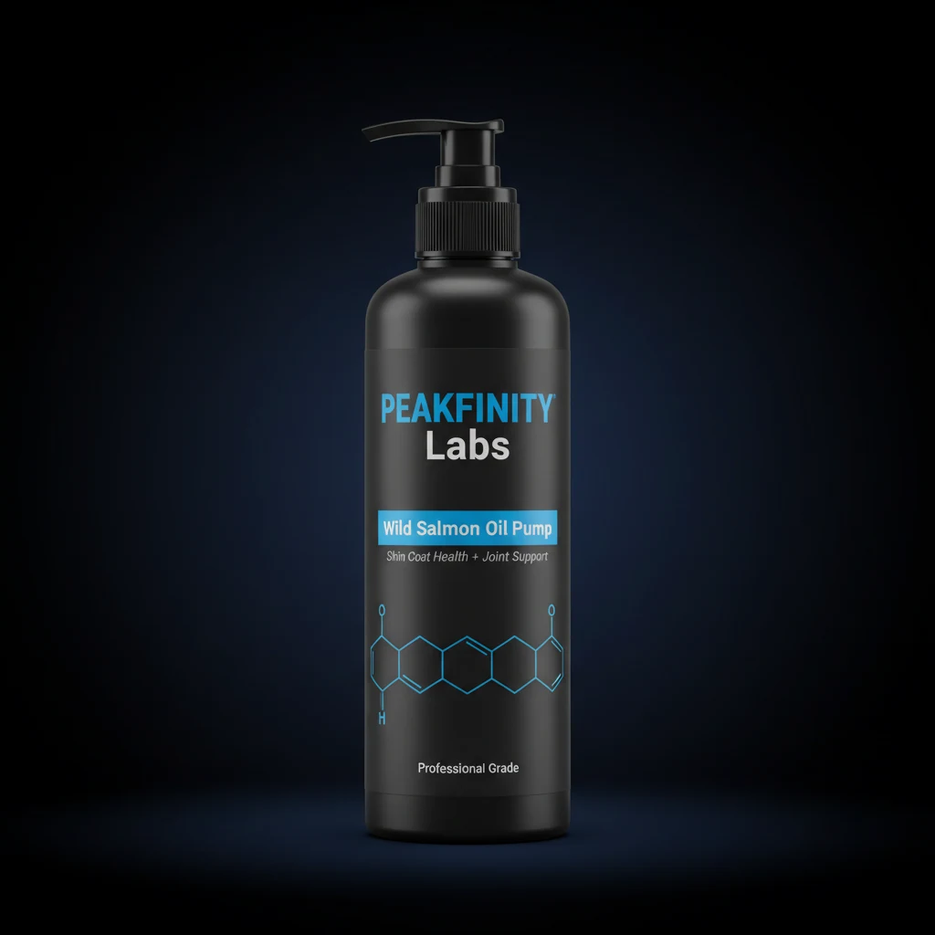 Wild Salmon Oil Liquid Pump for Dogs & Cats