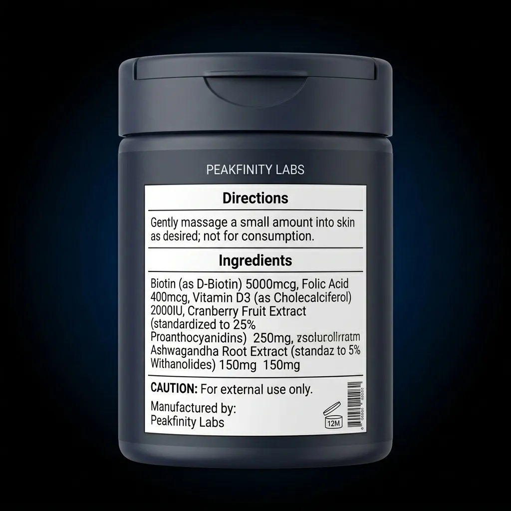 Women's Daily Multivitamin Berry Gummies — representative back label artwork (Supplement Facts panel)