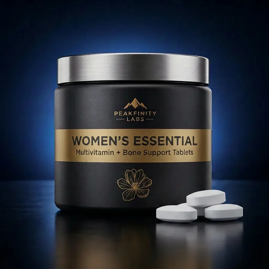 Women’s Essential Multivitamin & Bone Support Tablets