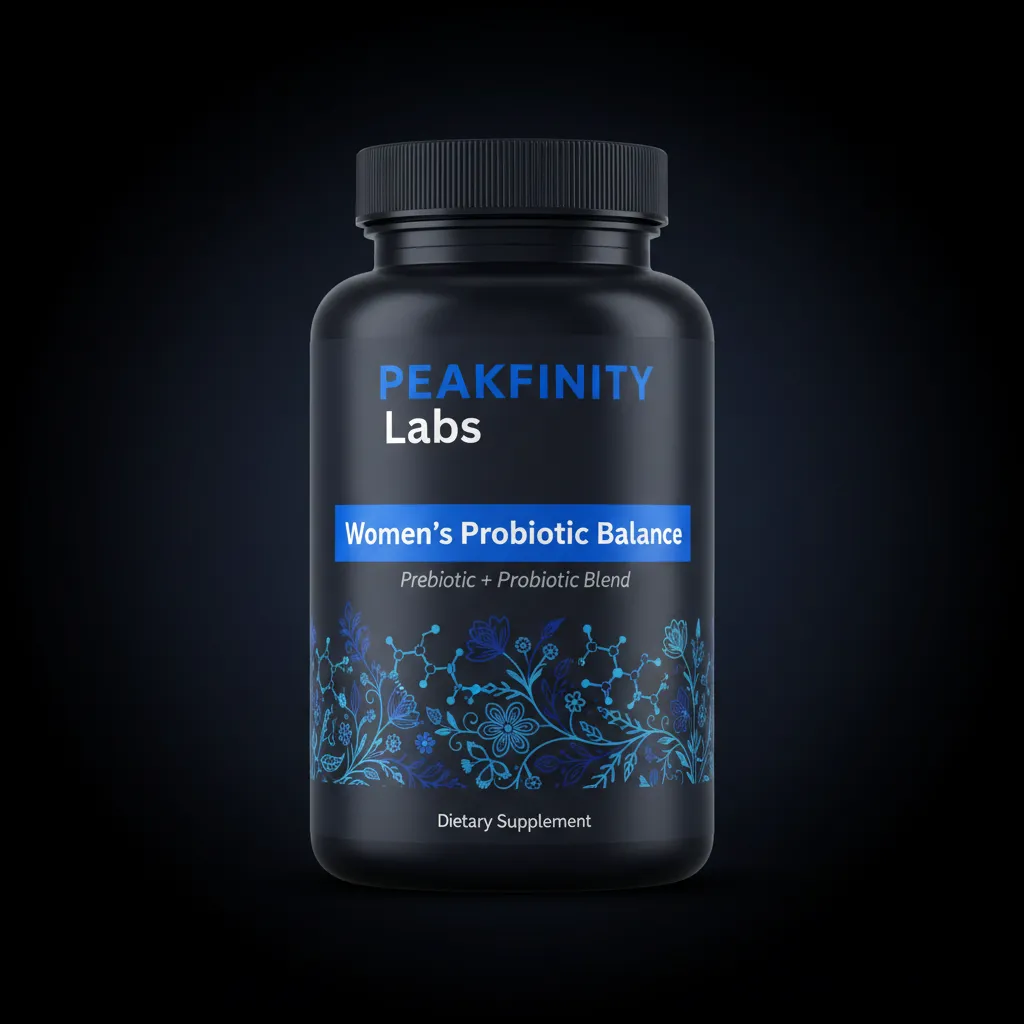 Women's Probiotic Balance Capsules — front label