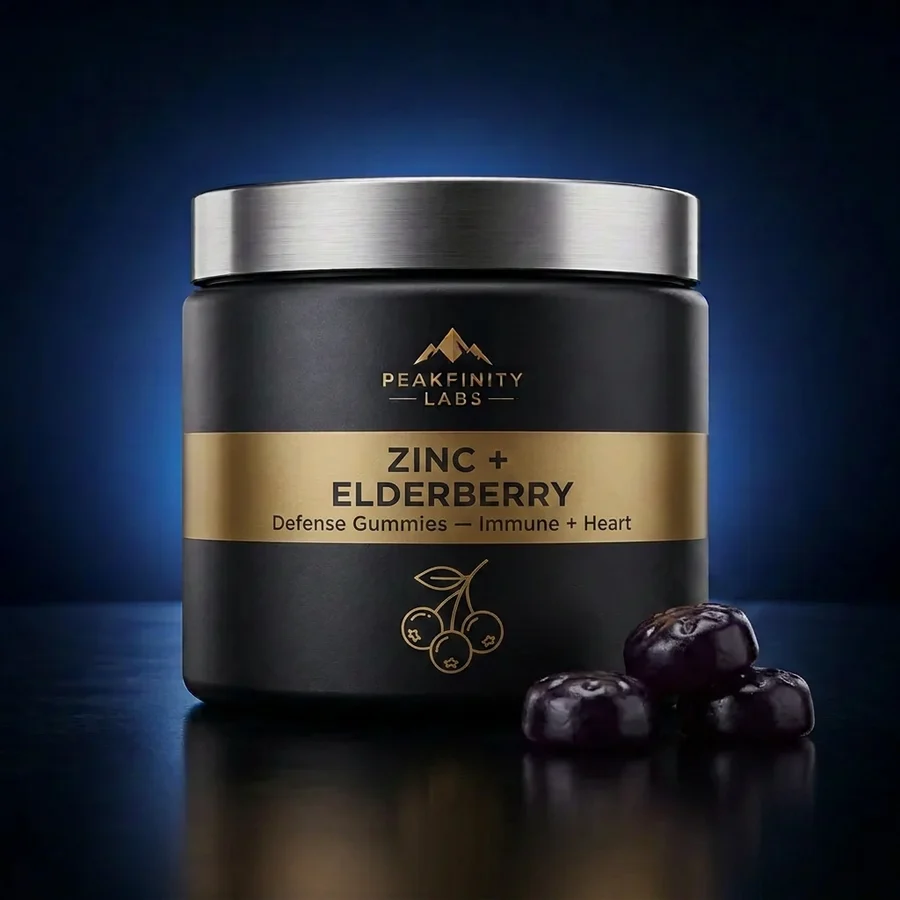 Zinc & Elderberry Defense Gummies for Immune Support
