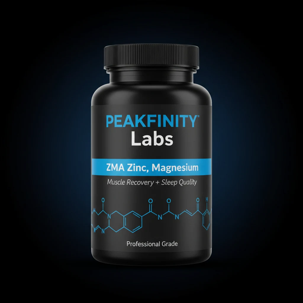 ZMA Zinc, Magnesium & B6 Nighttime Recovery Capsules