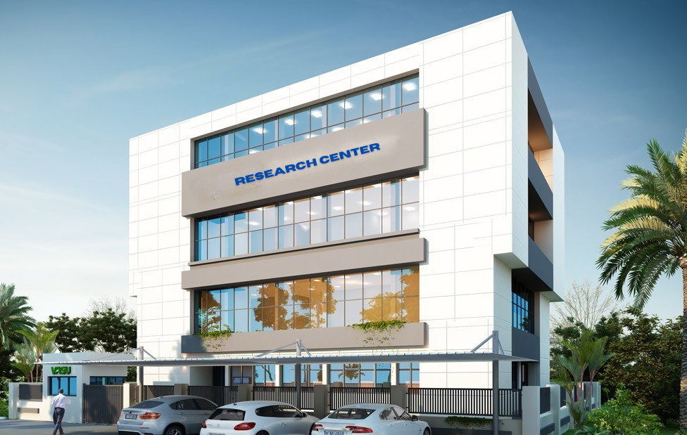 Research center building